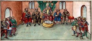 Ratssitzung Bischof Zünfte